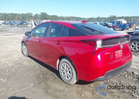 2021 Toyota Prius Le z USA, uszkodzony, nr VIN JTDKAMFU9M3143184